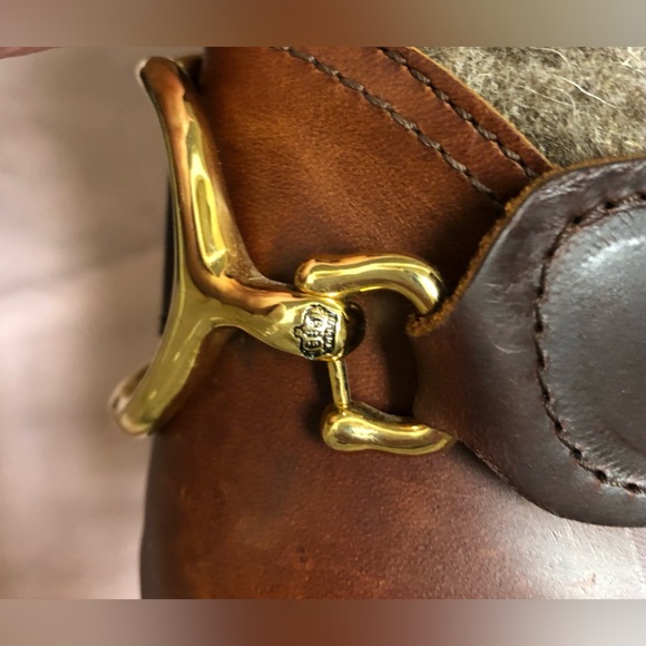 JUICY COUTURE RARE Y2K vintage tall riding boots w/dust bag embroidered JC monog - Picture 12 of 15